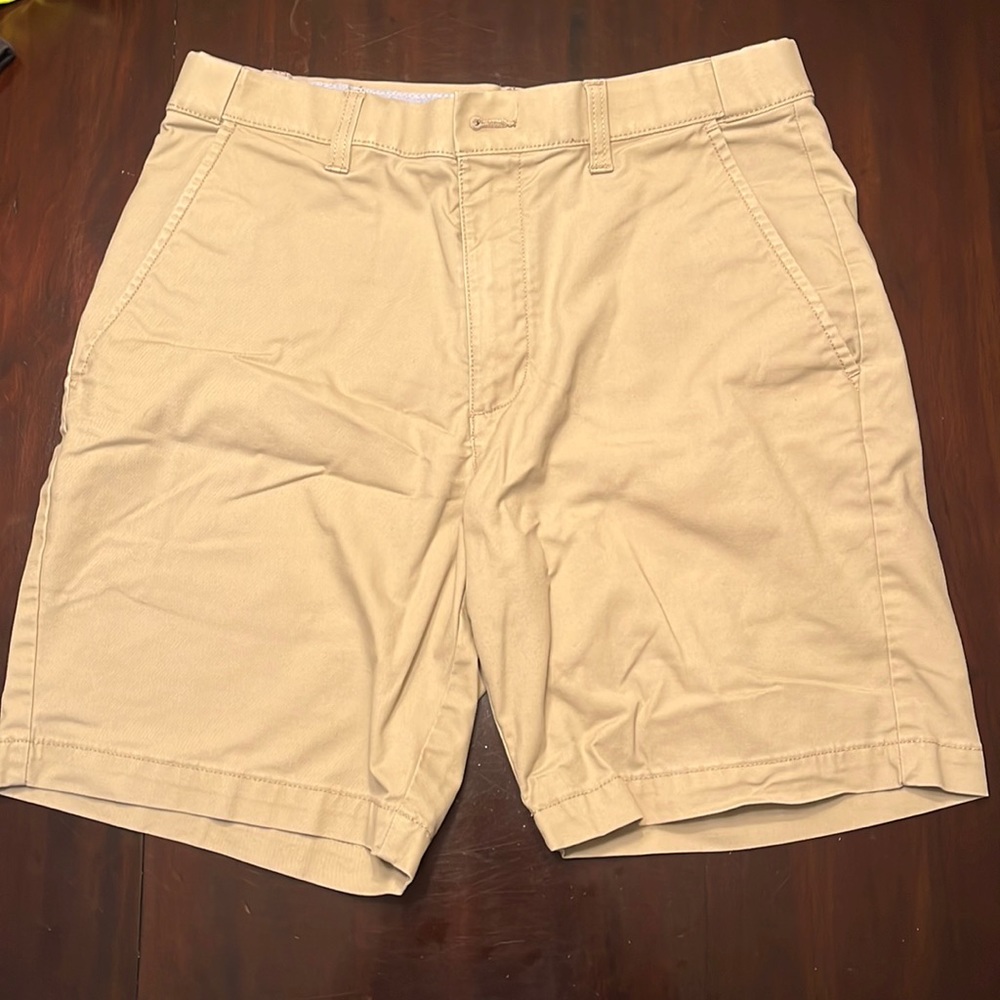 Mens Croft and Barrow Khaki Shorts